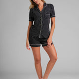Luna Lounge Short Sleeve Short PJ Set