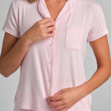 Slinky Rib Short Sleeve PJ Set