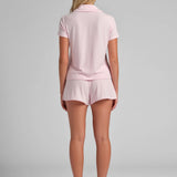 Slinky Rib Short Sleeve PJ Set