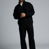 Basic Quarter Zip Mock Neck - Pre Order