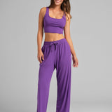 Rib Contour Pants