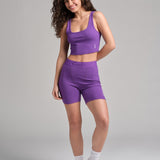 Rib Contour Crop Tank - Pre Order