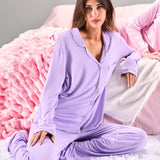 Luna Lounge Long Sleeve Pant PJ Set