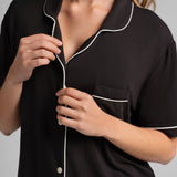 Luna Lounge Short Sleeve Short PJ Set