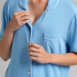 Luna Lounge Short Sleeve Short PJ Set