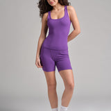 Rib Contour Waist Length Tank - Pre Order