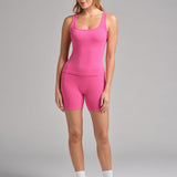 Rib Contour Waist Length Tank - Pre Order