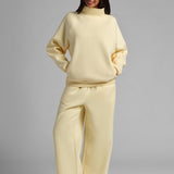 Basic Mock Neck Sweatshirt
