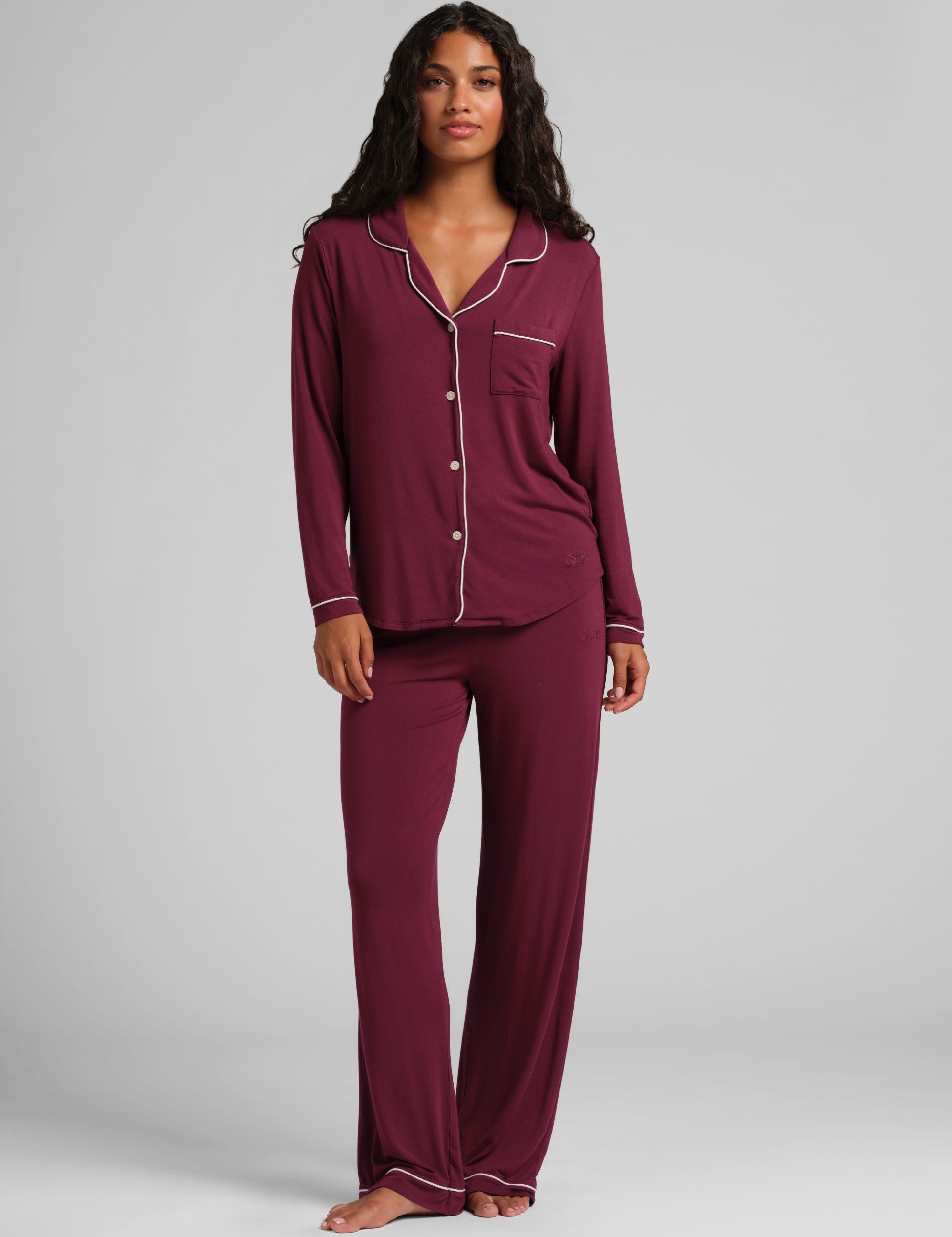 Luna Lounge Long Sleeve Pant PJ Set