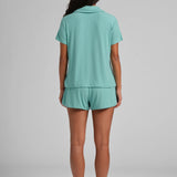 Slinky Rib Short Sleeve PJ Set