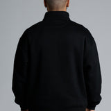 Basic Quarter Zip Mock Neck