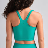 ComfrtCore™ V-Neck Crop Tank