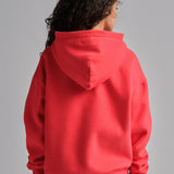 Basic Crop Zip Hoodie