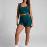 Rib Contour Crop Tank