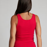 Rib Contour Waist Length Tank - Pre Order