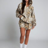 Camo Zip Hoodie