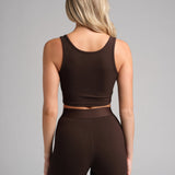 Rib Contour Crop Tank