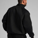 Basic Mock Neck Sweatshirt