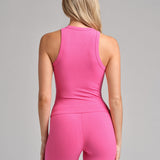 Rib Contour High Neck Tank - Pre Order