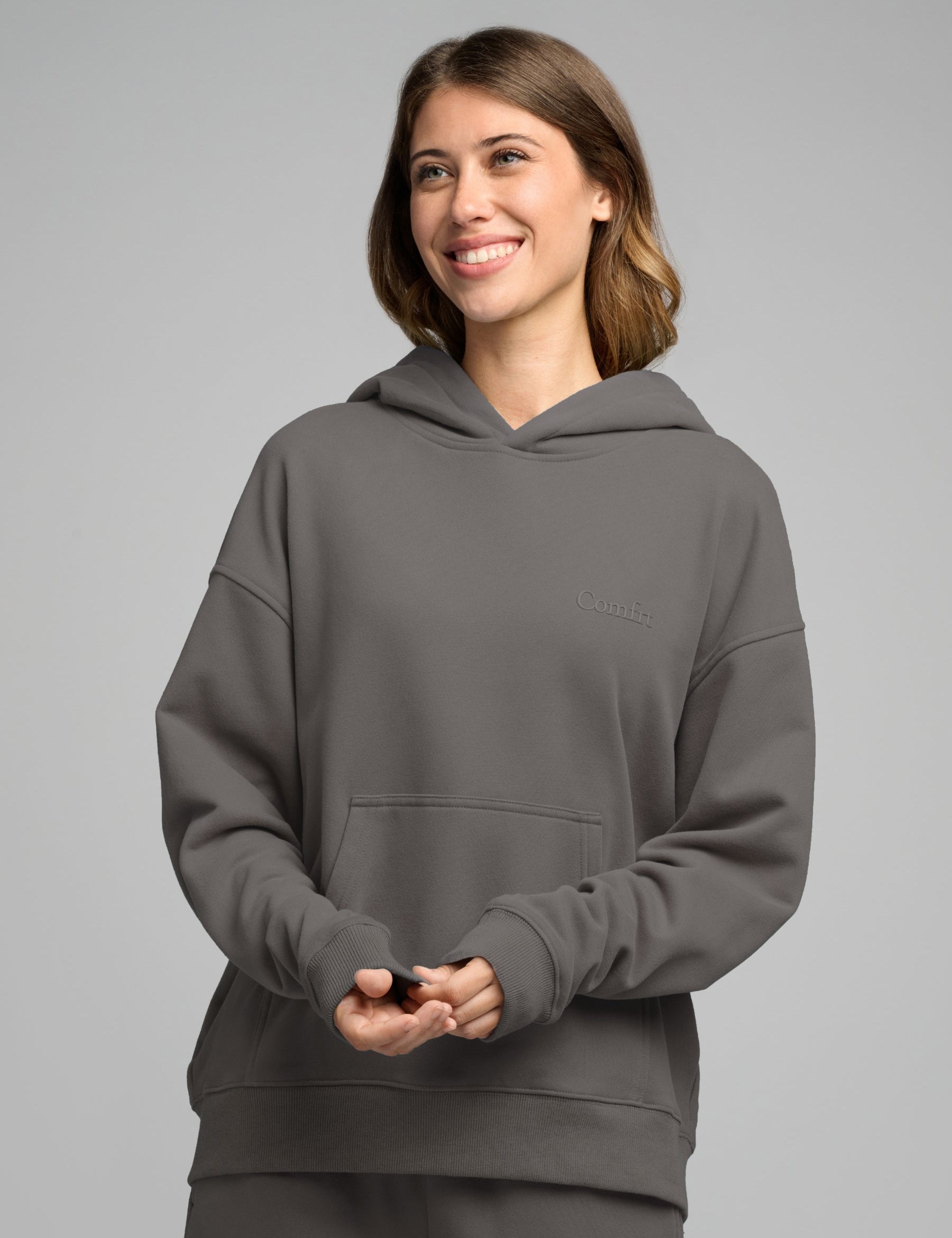 Halo Lightweight Crop Hoodie