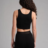 Rib Contour Crop Tank