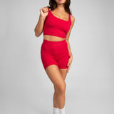 Rib Contour Crop Tank