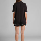 Luna Lounge Short Sleeve Short PJ Set - Pre Order