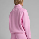 Basic Mock Neck Sweatshirt