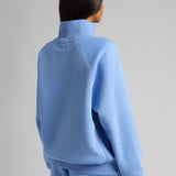 Basic Mock Neck Sweatshirt