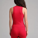 Rib Contour High Neck Tank - Pre Order
