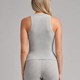 Rib Contour High Neck Tank - Pre Order