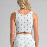 Rib Contour Crop Tank