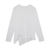 Inner Glow Asymmetric Long Sleeve Top