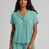 Slinky Rib Short Sleeve PJ Set