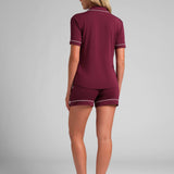 Luna Lounge Short Sleeve Short PJ Set
