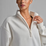 Basic Quarter Zip Mock Neck - Pre Order
