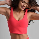 ComfrtCore™ V-Neck Crop Tank