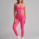 ComfrtCore™ V-Neck Crop Tank