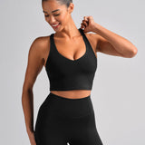 ComfrtCore™ V-Neck Crop Tank