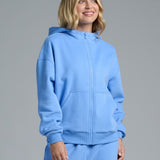 Basic Crop Zip Hoodie - Pre Order
