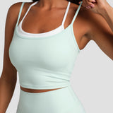 ComfrtCore™ Double Layer Crop Tank
