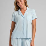 Slinky Rib Short Sleeve PJ Set