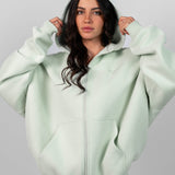 Pastel Zip Hoodie