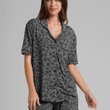 Luna Lounge Short Sleeve Short PJ Set