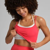 ComfrtCore™ Double Layer Crop Tank