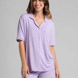 Luna Lounge Short Sleeve Short PJ Set - Pre Order