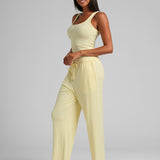 Rib Contour Pants
