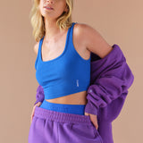 Rib Contour Crop Tank