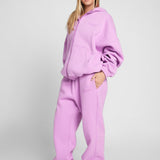 Pastel Zip Hoodie