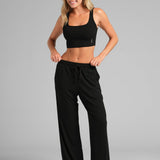 Rib Contour Pants